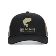 Кепка Simms Double Haul Trucker Stone Black