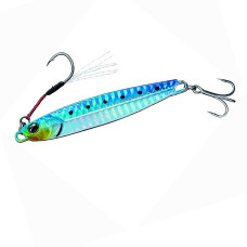 Пількер Daiwa Samurai Jig R 30g PH Iwashi Glow Belly Пількер Daiwa Samurai Jig R 30g PH Iwashi Glow Belly