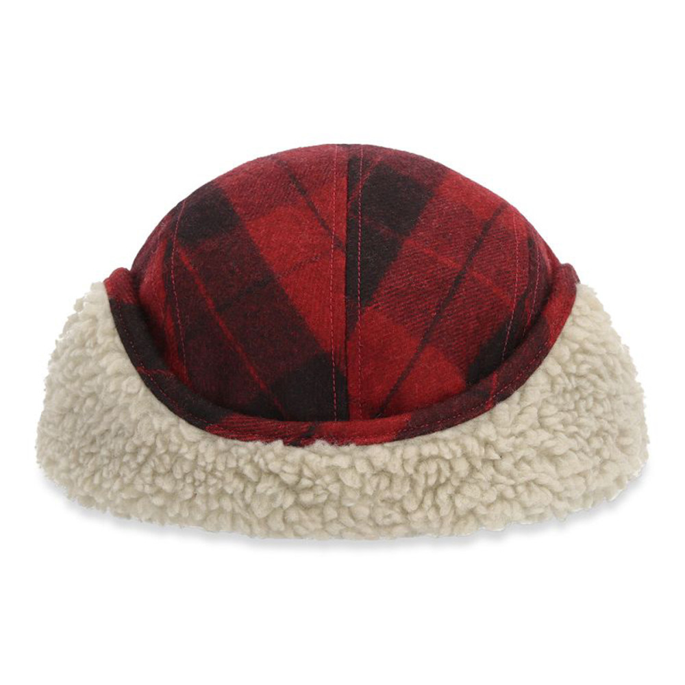 Шапка Simms Coldweather Cap Red Buffalo Plaid S/M
