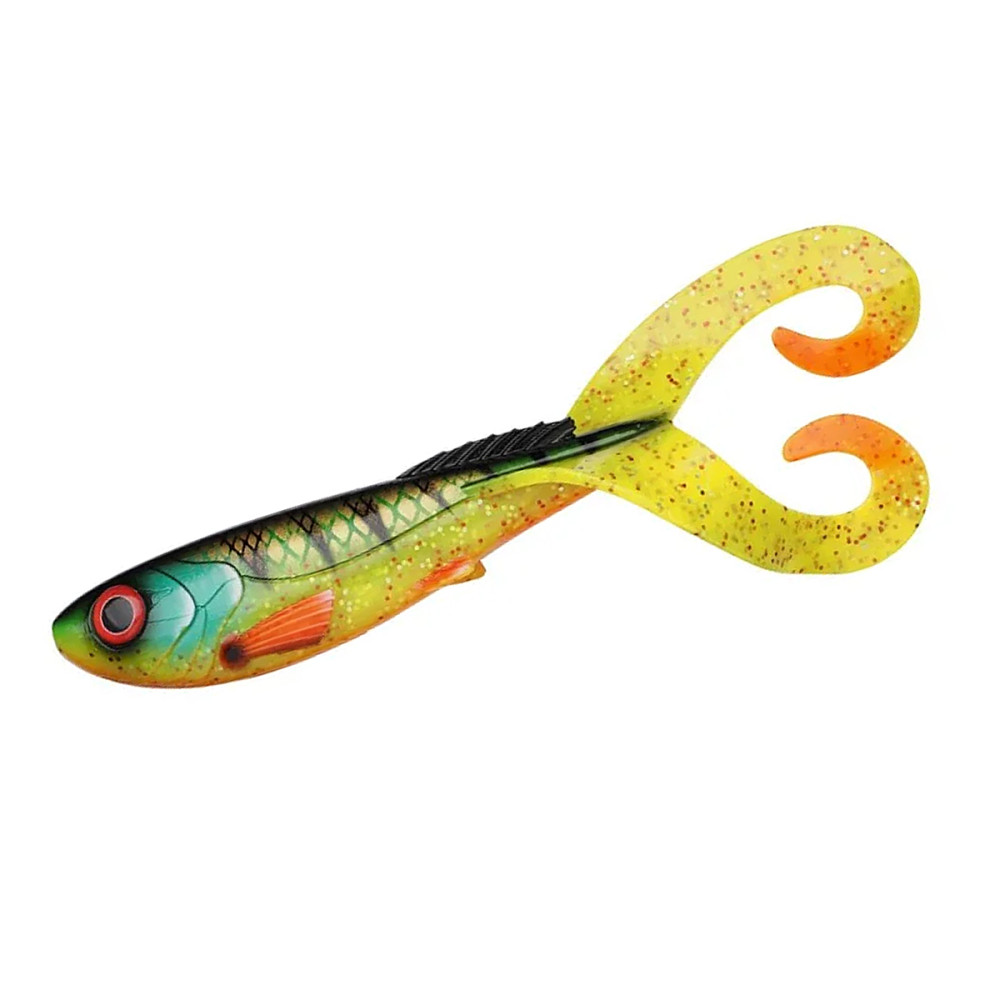 Силікон Abu Garcia Beast Twintail 210mm 74g #Albino Trout