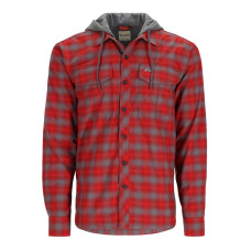 Сорочка Simms Coldweather Hoody Auburn Red MC Plaid XL