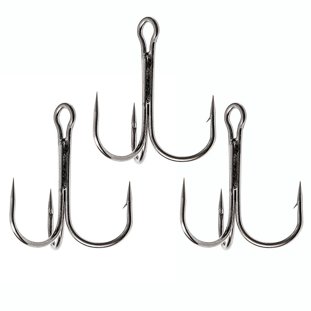 Трійник Fladen Maxximus Black Nickel Treble Hooks 1 6pc