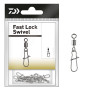 Вертлюжок з застібкою Daiwa Easy Snap 22kg #2 10pcs