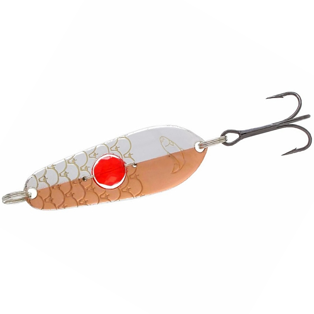 Блешня Kuusamo Rasanen 50mm 11g бусинка #W/R/BL-S