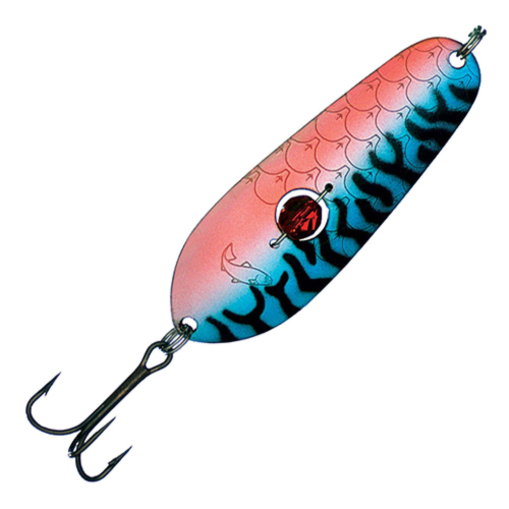 Блешня Kuusamo Rasanen 70mm 20g бусинка незачіп #FR/BLU-S