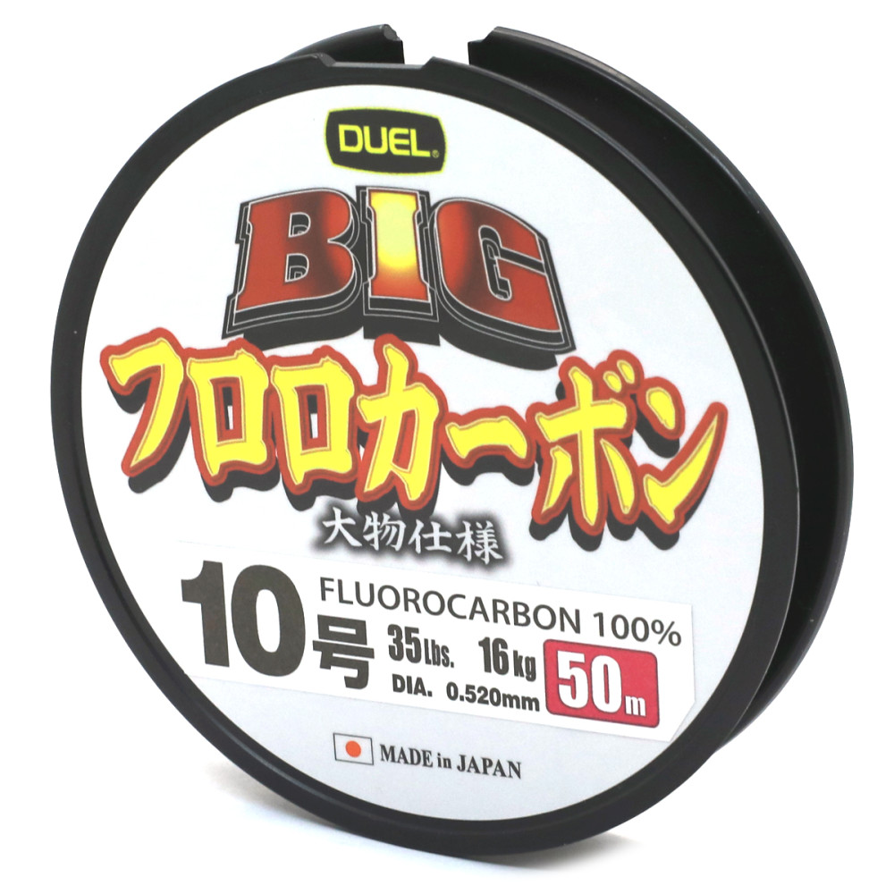 Флюорокарбон Duel Big Fluorocarbon 100% 50m 16kg 0.520mm