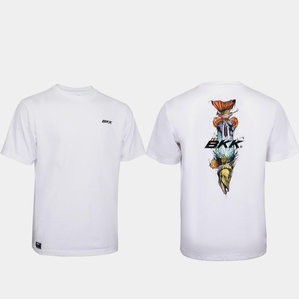 Футболка BKK Casual Shirt Pike Logo White M