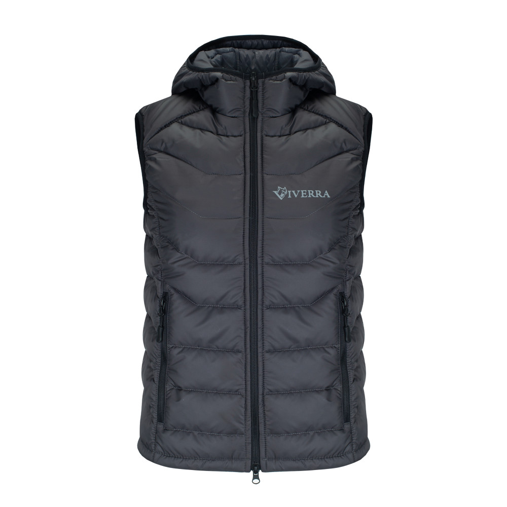 Жилет жіночий з капюшоном Viverra Warm Cloud Vest Grey L