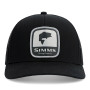 Кепка Simms Double Haul Icon Trucker Bass Black