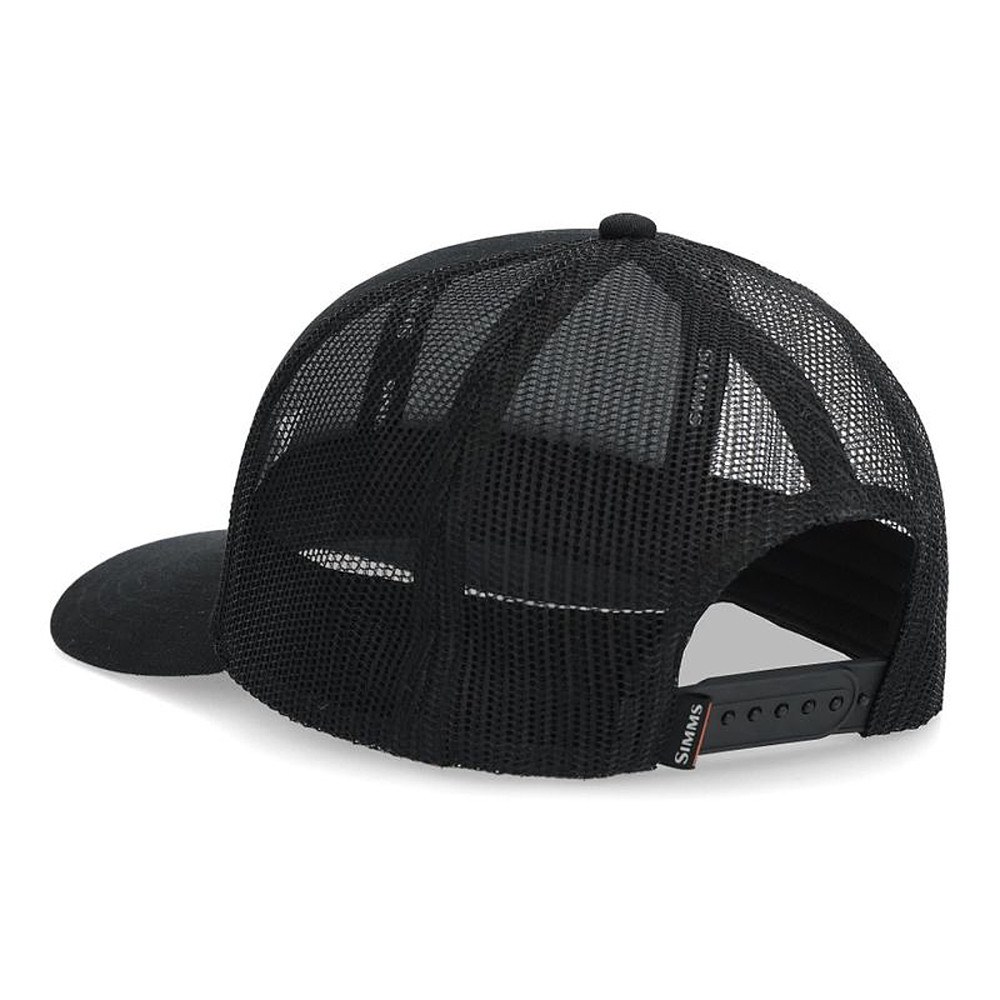 Кепка Simms Double Haul Icon Trucker Bass Black