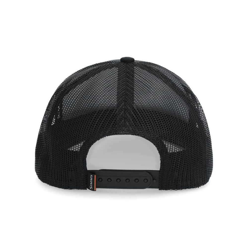 Кепка Simms Double Haul Icon Trucker Bass Black