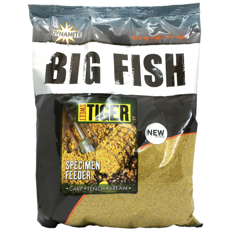 Прикормка Dynamite Baits Sweet Tiger Specimen Feeder Groundbait 1.8kg