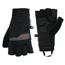 Рукавички Simms Windstopper Half-Finger Glove Black M Рукавички Simms Windstopper Half-Finger Glove Black M