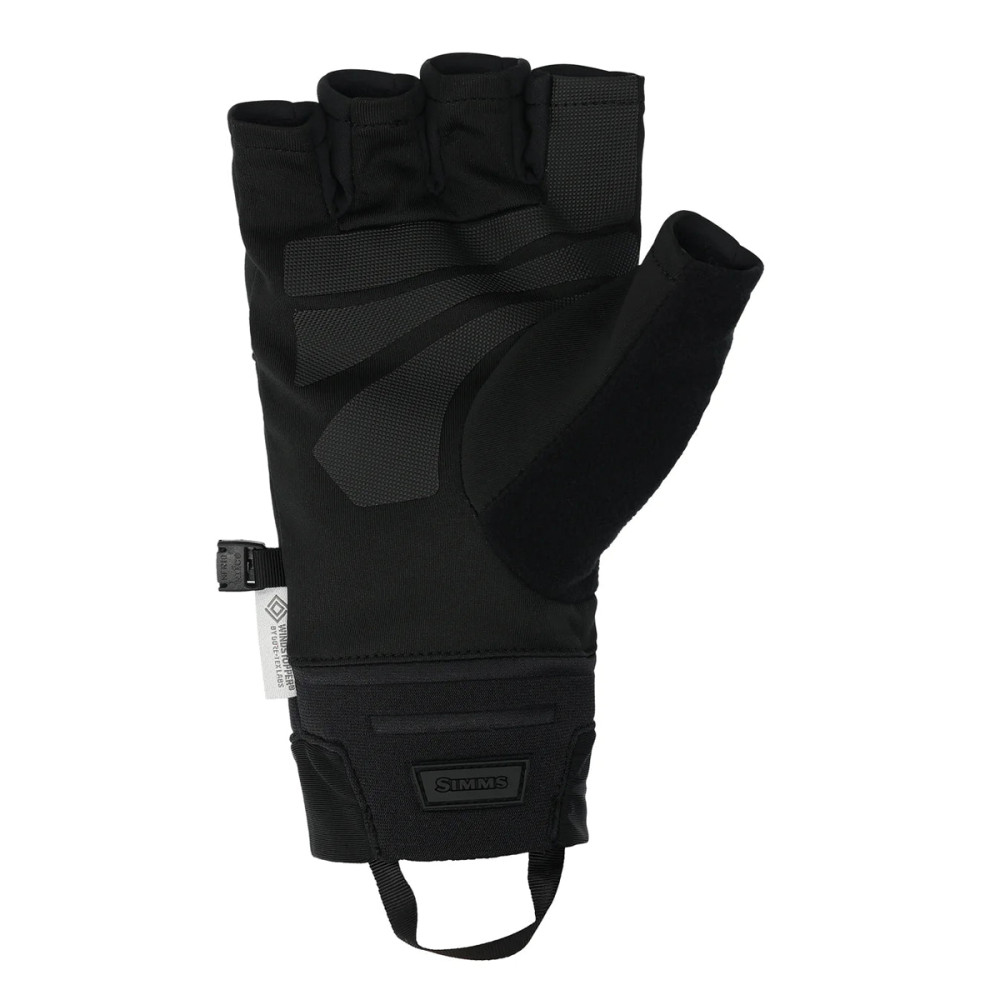 Рукавички Simms Windstopper Half-Finger Glove Black M