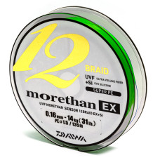 Шнур Daiwa Morethan 12BEX+Si 135m LG 14.0kg 0.16mm #1.5