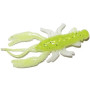 Силікон Big Bite Baits Craw 1.5" 10pc #Black Opaque/Chartreuse