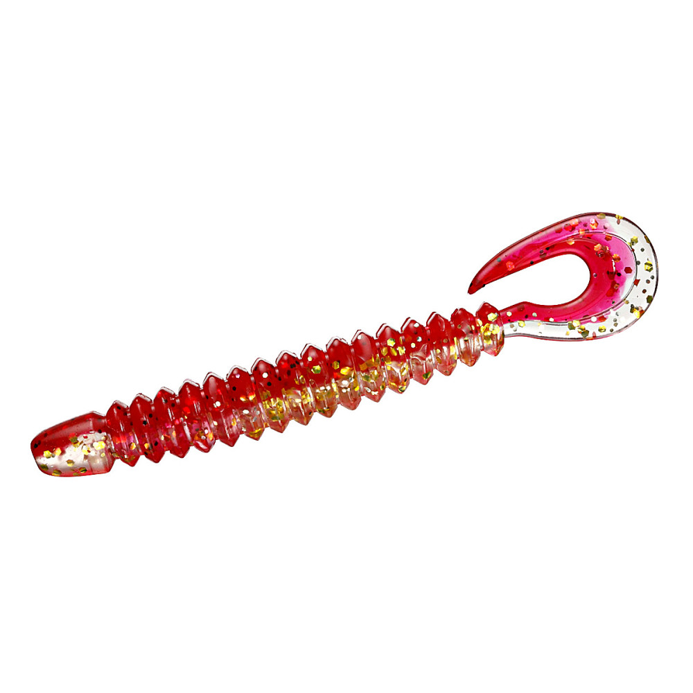 Силікон Daiwa HRF Curly 2.6" #Green Pumpkin
