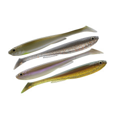 Силікон Daiwa Prorex Slim Shady Nature Set 160mm 25.5g 3pcs #Color Mix 1