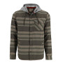 Сорочка Simms Santee Flannel Hoody  Hickory/Dolomite Blanket Stripe M