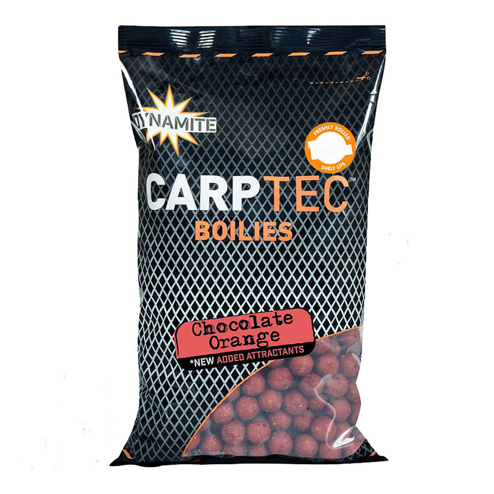 Бойли Dynamite Baits Carptec Chocolate Orange Boilies 20mm 300g