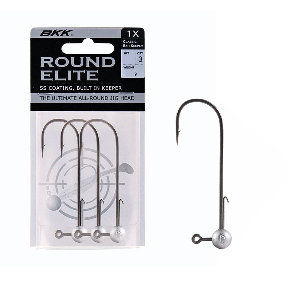 Джигголівка BKK Round Elite-Classic Bait Keeper 12g #4/0 3pcs