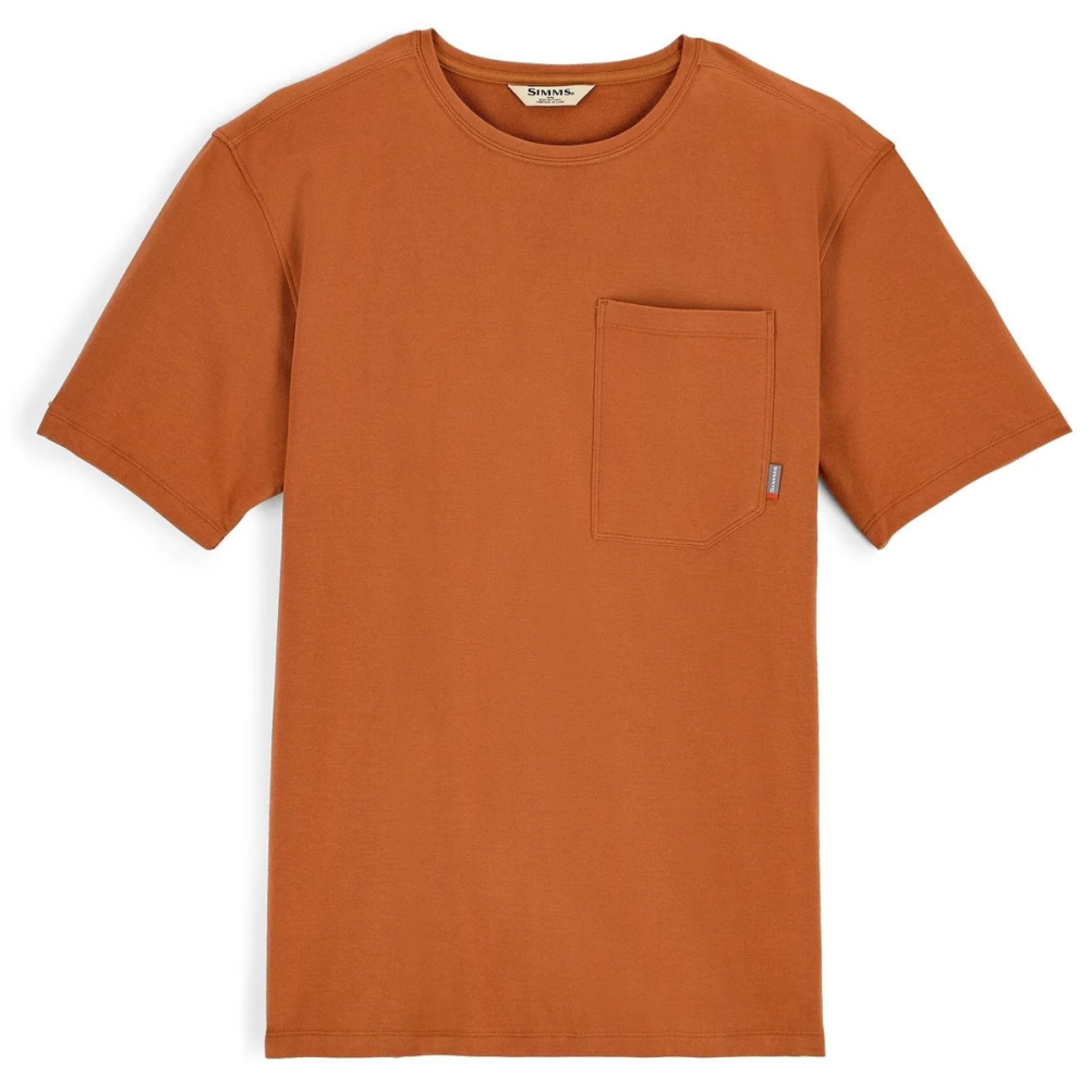 Футболка Simms Harbor Pocket T-Shirt Stonefly XXL