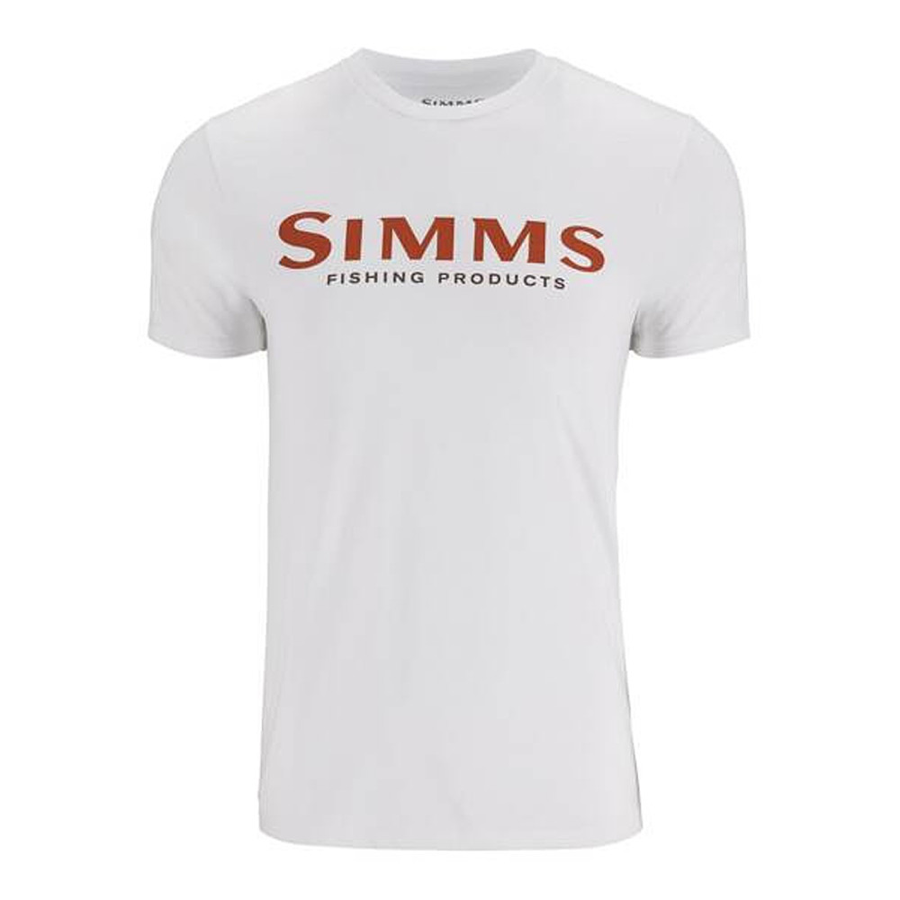 Футболка Simms Simms Logo T-Shirt Pure White XL