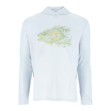 Худі Simms Tech Hoody - Artist Series Bimini Trout Head L