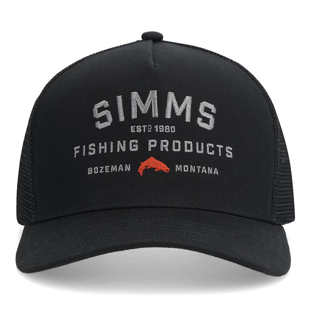 Кепка Simms Double Haul Trucker Black
