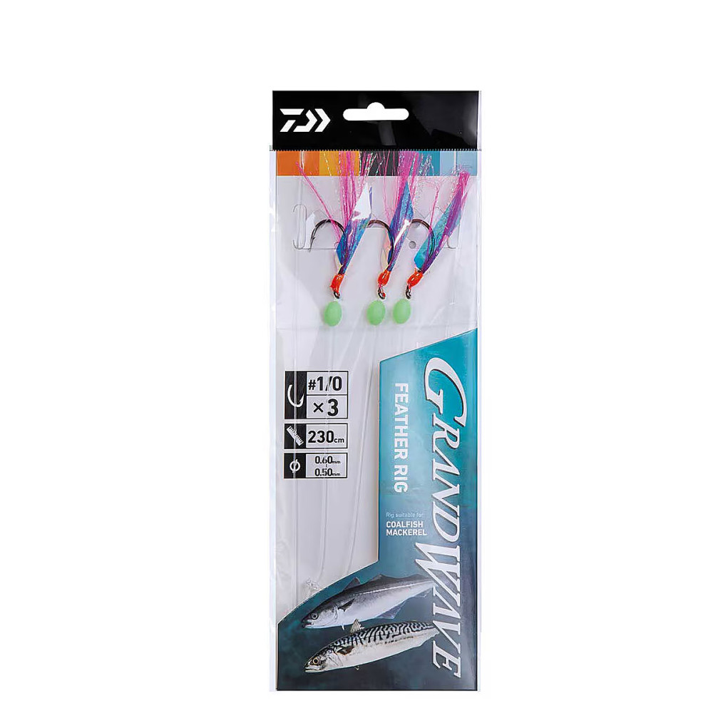 Морський монтаж Daiwa  GW Feather Rig 3-1/0