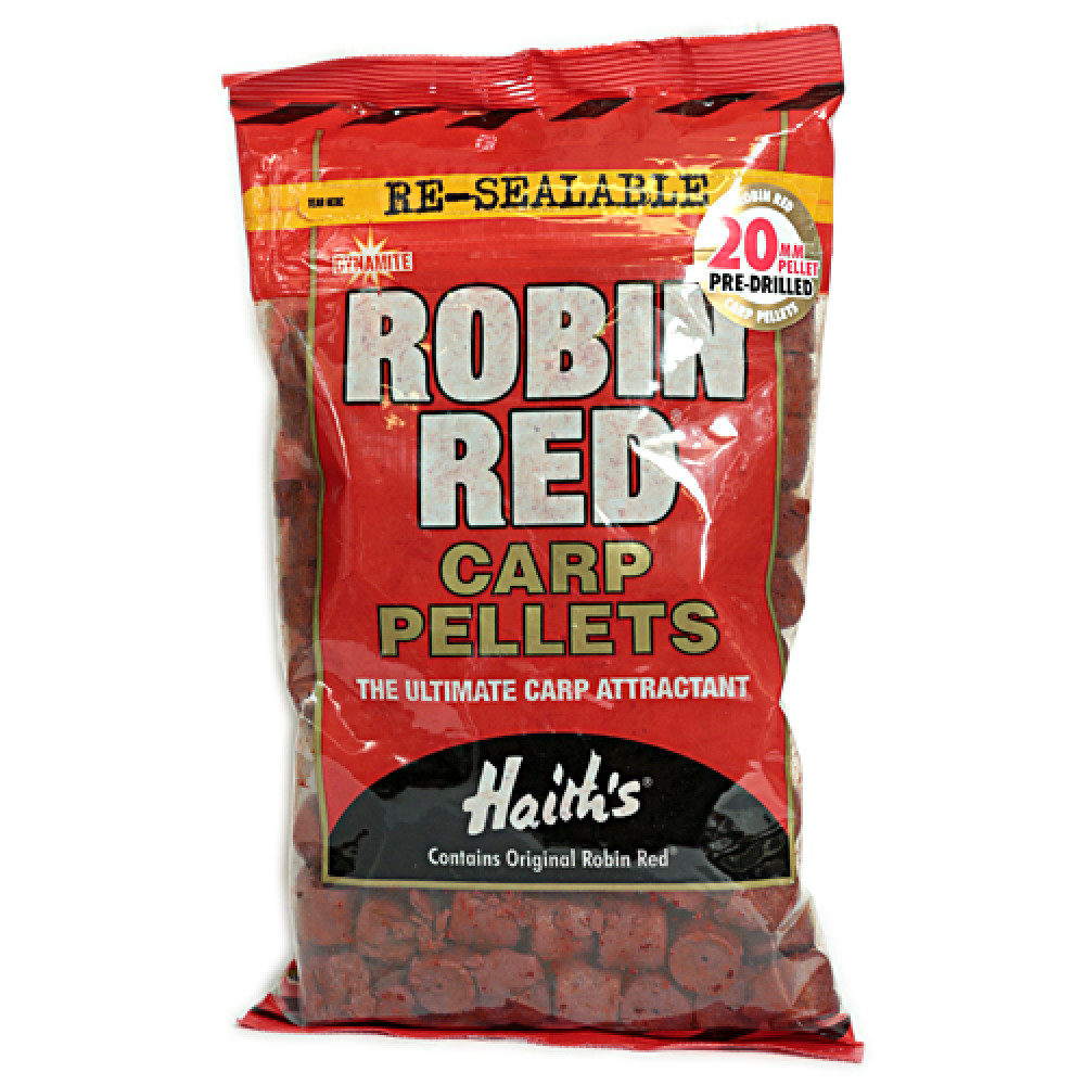 Пелетс Dynamite Baits Robin Red Carp Pellets 20mm 900g