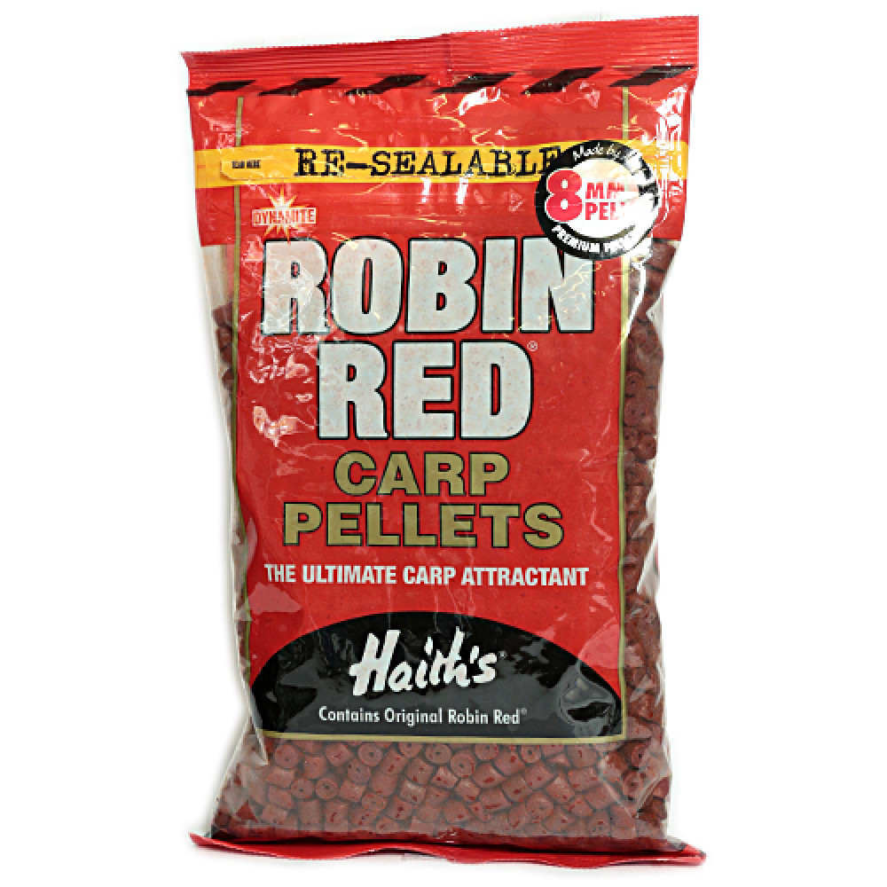Пелетс Dynamite Baits Robin Red Carp Pellets 8mm 900g