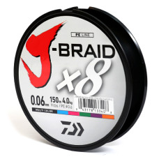 Шнур Daiwa J-Braid X8 0,06mm-150m MULTI COLOR