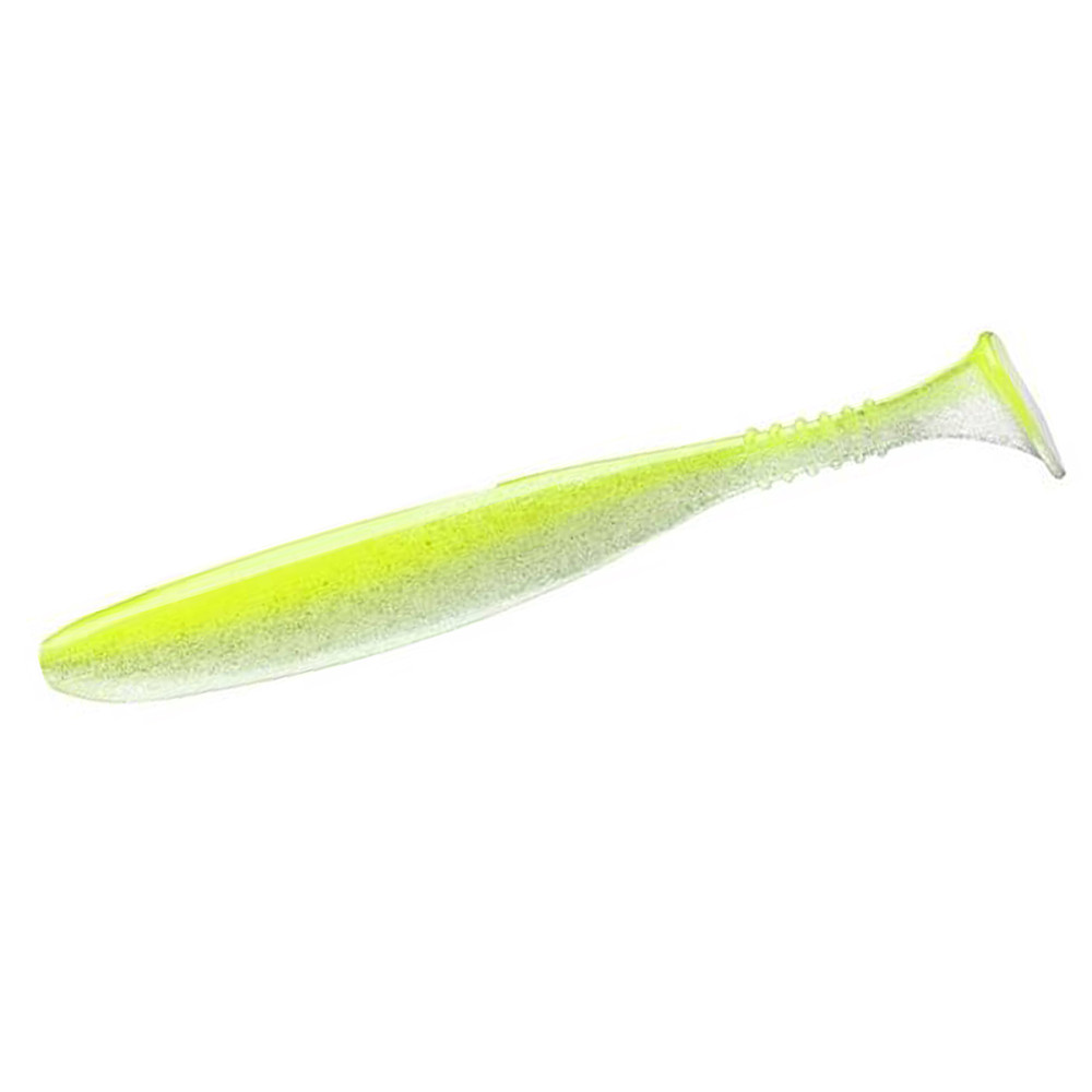 Силікон Daiwa Tournament D`Fin 100mm 7pc #UV Chartreuse Tiger