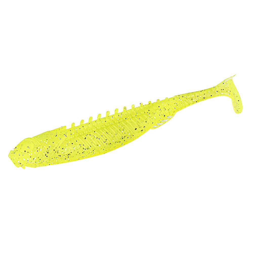 Силікон Northland Fishing Tackle Eye-Candy Paddle Shad 4" 5pc #Chartreuse Shad