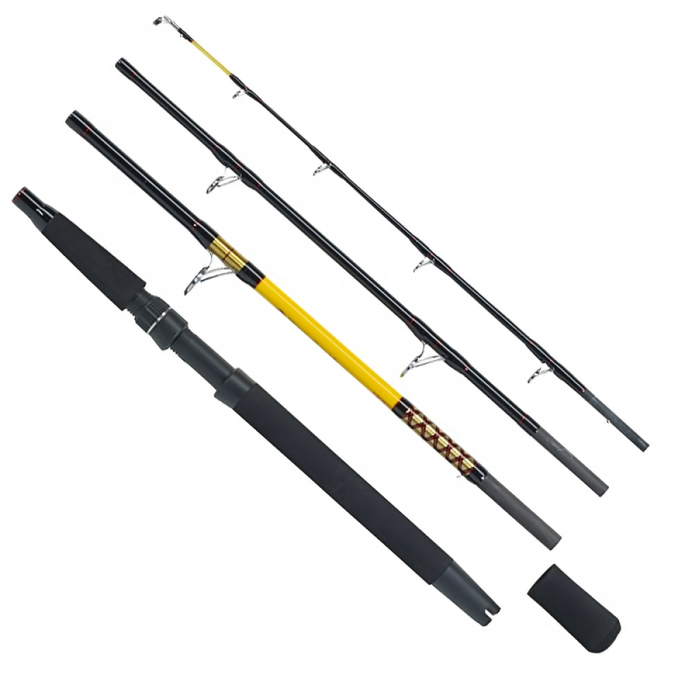 Спінінг WFT Never Crack Fjordspin Travel 4pcs 2.10m 300-1000gr