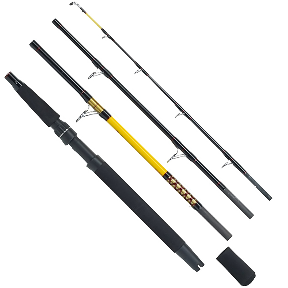 Спінінг WFT Never Crack Fjordspin Travel 4pcs 2.10m 300-1000gr