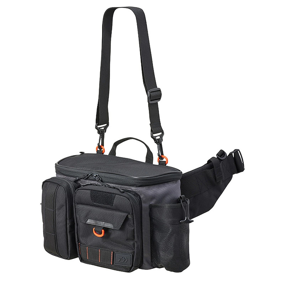 Сумка Daiwa  HG HIP BAG Gray-Orange
