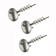 Вантаж штопор Prorex Football Screw-in Jig Head Lead Free 7g 3pcs