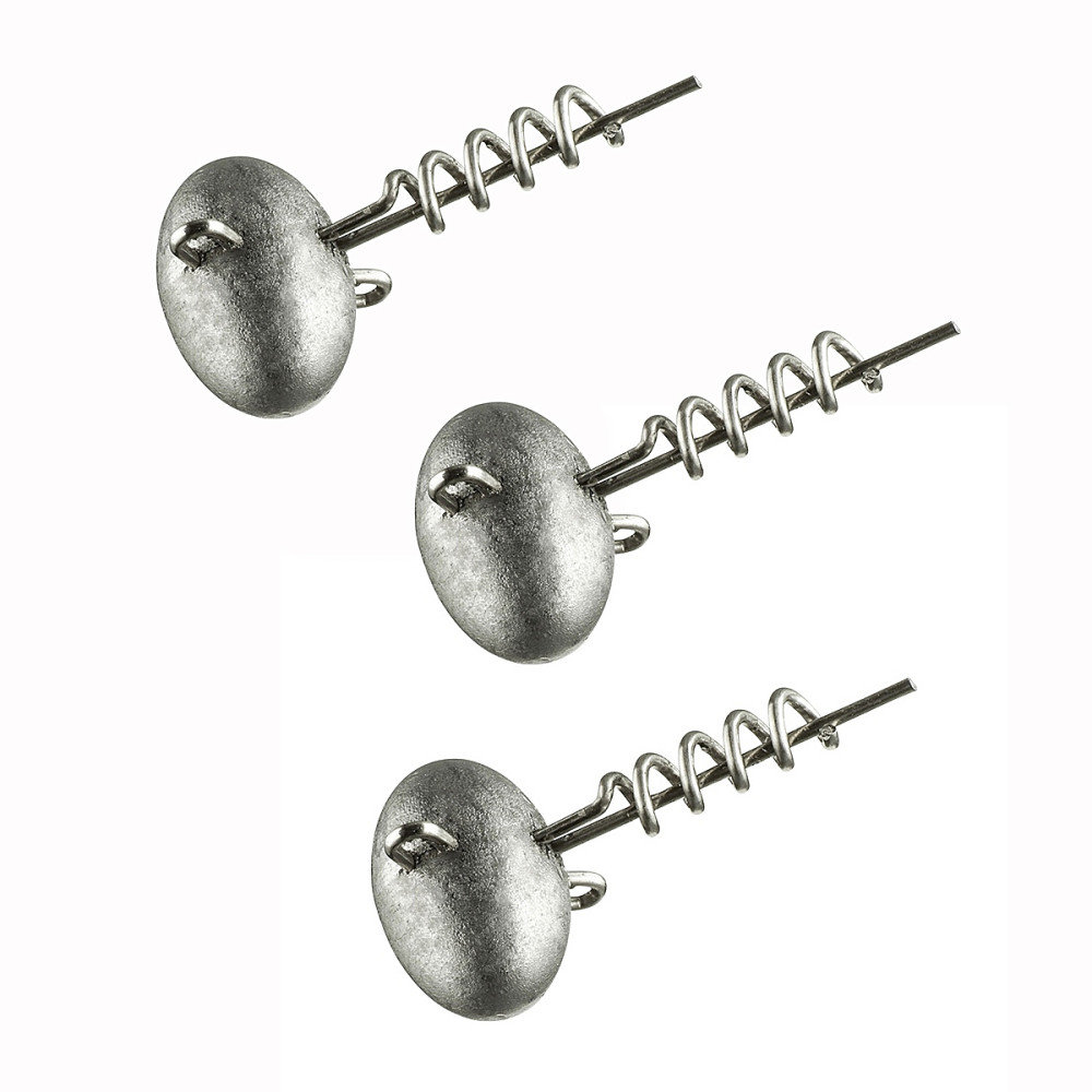 Вантаж штопор Prorex Football Screw-in Jig Head Lead Free 7g 3pcs