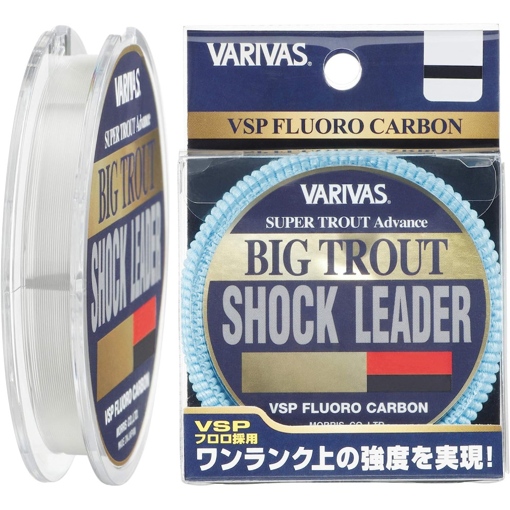 Флюорокарбон Varivas Big Trout Shock Leader VSP Fluoro 30m 5.4kg 0.285mm