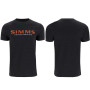 Футболка Simms Logo T-Shirt Dark Gunmetal Heather M