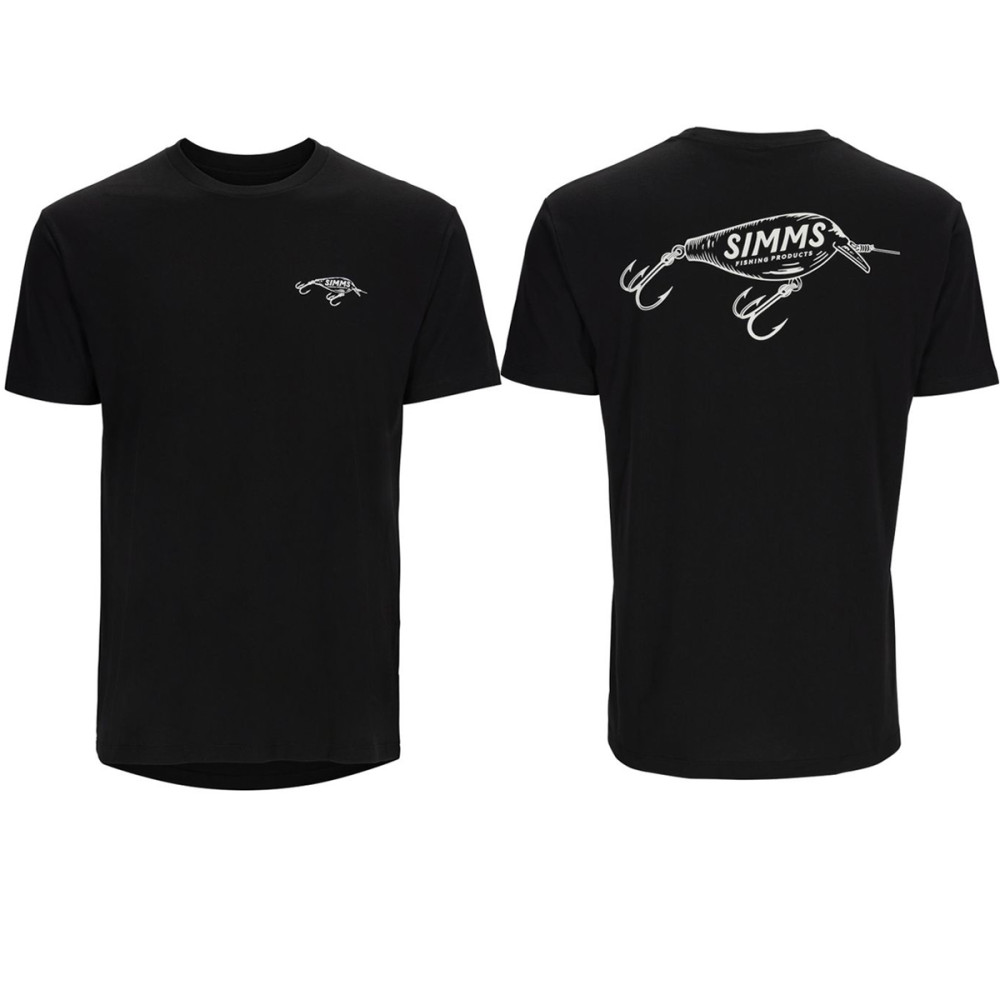 Футболка Simms Square Bill T-Shirt Black S