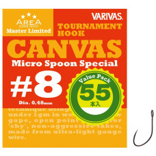 Гачок форелевий Varivas MLD Tournament Hook Canvas Value Pack #8 55pcs