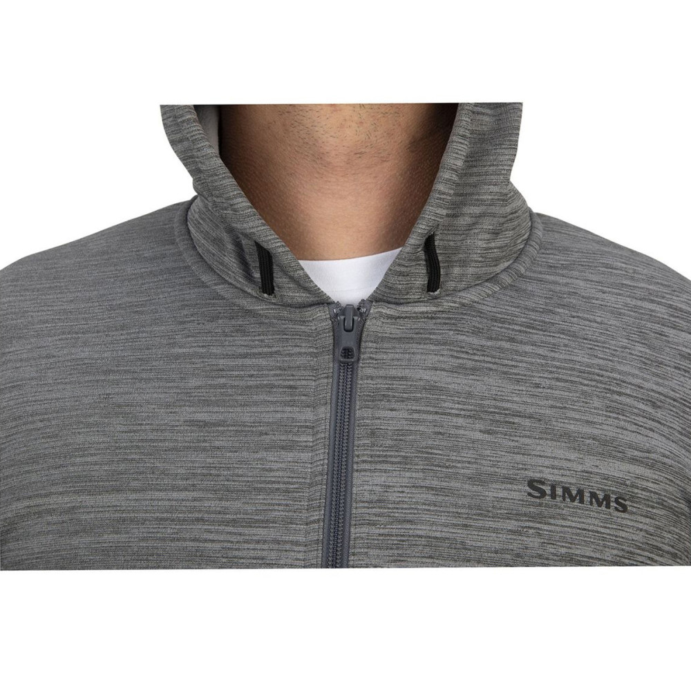 Худі Simms Challenger Full-Zip Hoody Steel Heather XXL