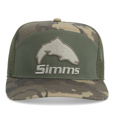 Кепка Simms Brown Trout 7-Panel Olive
