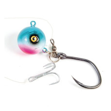 Морський монтаж Fladen Deadbait Halibut Rig, 400g Blue/Pearl/Pi Морський монтаж Fladen Deadbait Halibut Rig, 400g Blue/Pearl/Pi