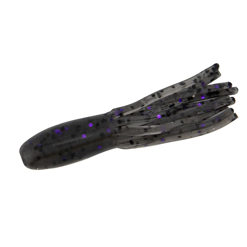 Плаваючий силікон ZMAN Llama Tubez 2" 6pc #Smoke Prpl