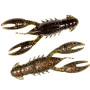 Плаваючий силікон ZMAN Pro Crawz 3.5" 3pc #Black Blue Flake