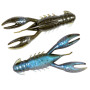 Плаваючий силікон ZMAN Pro Crawz 3.5" 3pc #Black Blue Flake